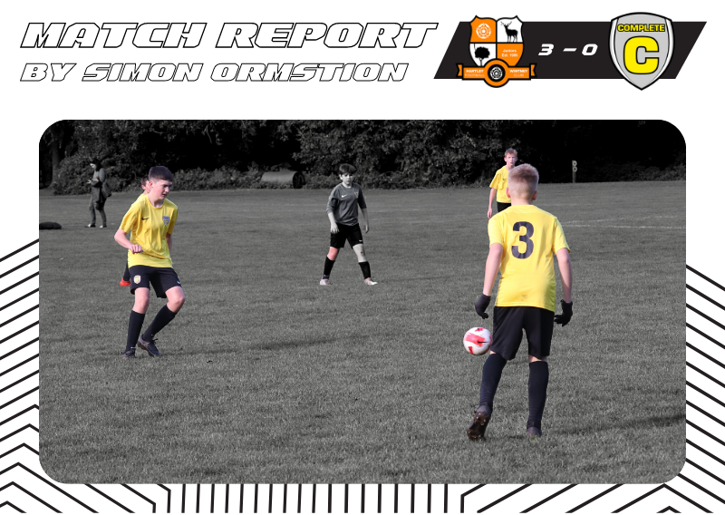 U14 Match Report – Hartley Wintney Eagles vs Complete Athletic – 08/01/2022